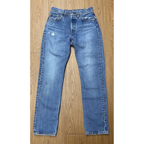 Levi's Big E 501xx Vintage Straight Jeans Women's 26x30 - Picture 1 of 10